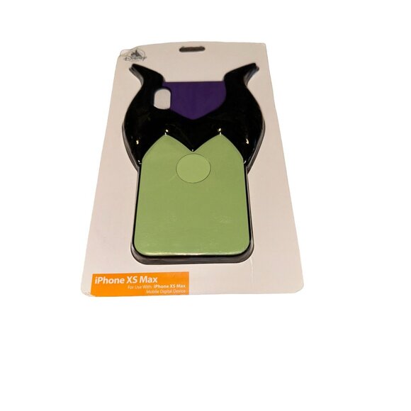 Disney D-Tech Maleficent iPhone XS Max Case - Horns & Villainous Style - Picture 2 of 16